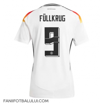 Germania Niclas Fullkrug #9 Tricou Fotbal Replică European 2024 Barbati Acasa